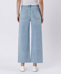 HIGH RISE WIDE LEG JEANS in Vintage Blue