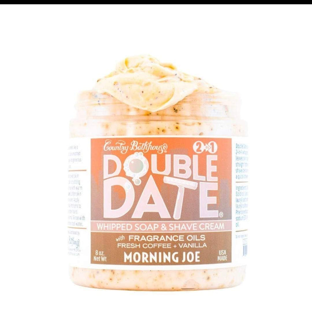 Double Date Whipped Soap&Shave Cream- Morning Joe
