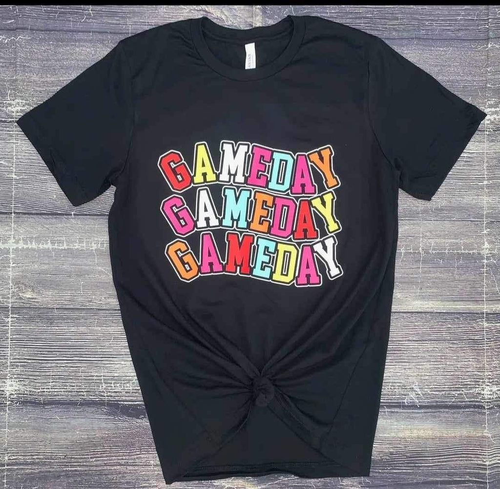 Multi-Colored Game Day Tshirt