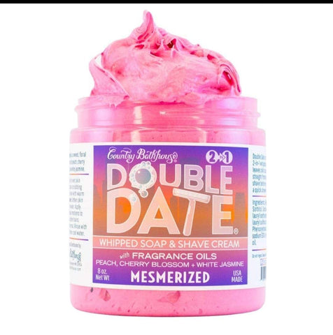 Double Date Whipped Soap&Shave Cream- Mesmerized